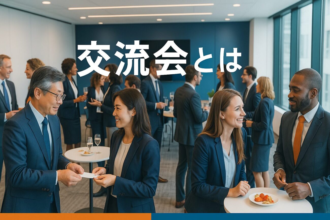 交流会とは何か？ビジネスにつながる交流会の基本と効果的な活用法